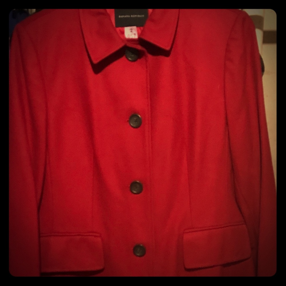 XL woman’s ,  Red banana republic coat,